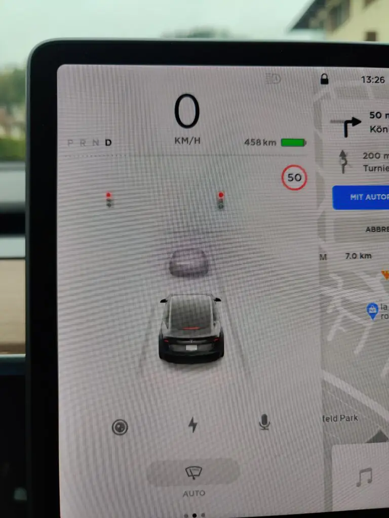 Tesla traffic lights